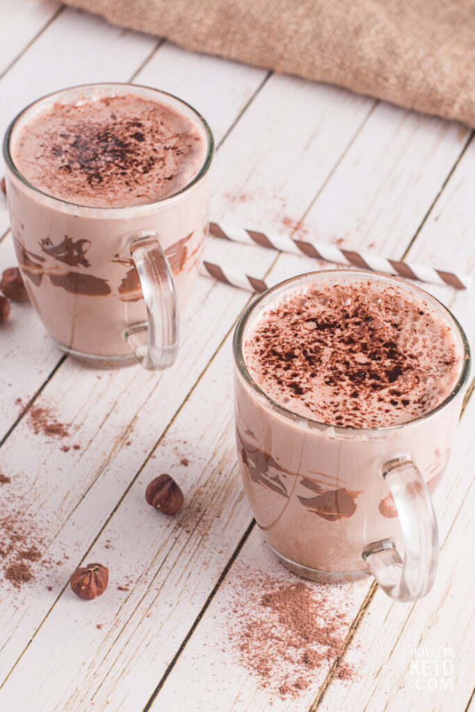 SUGAR-FREE KETO NUTELLA MILKSHAKE SUGAR-FREE KETO NUTELLA MILKSHAKE