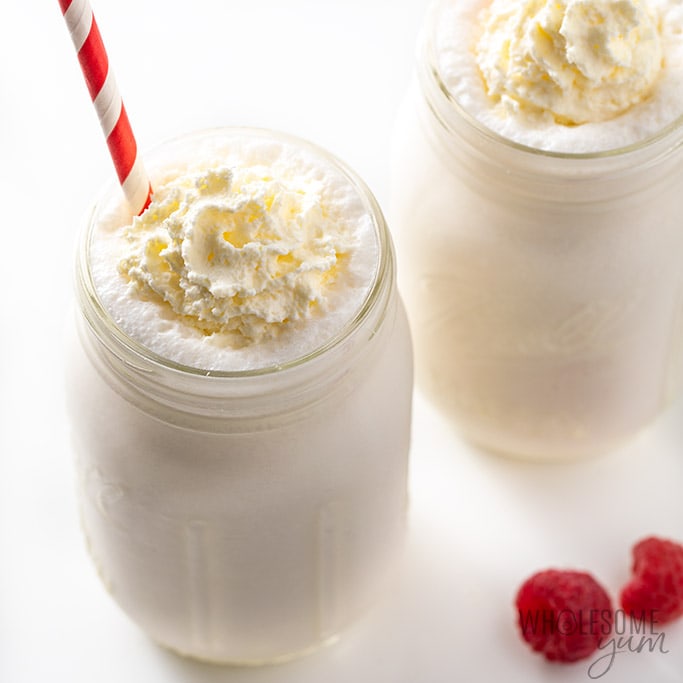 low-carb vanilla milkshake low-carb vanilla milkshake