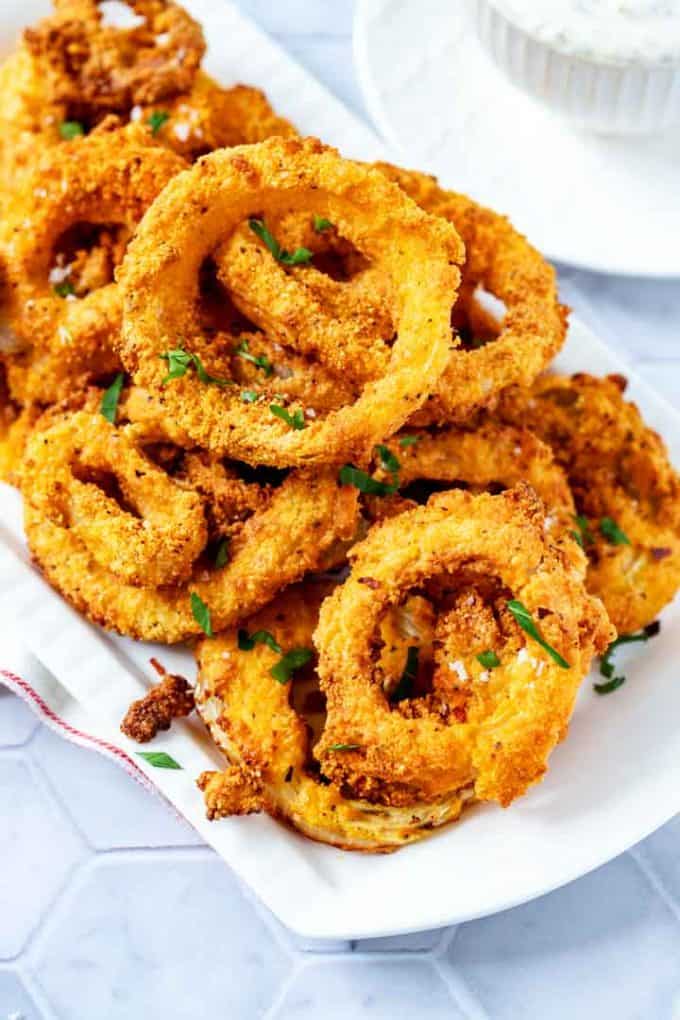 KETO ONION RINGS AIR FRYER KETO ONION RINGS AIR FRYER