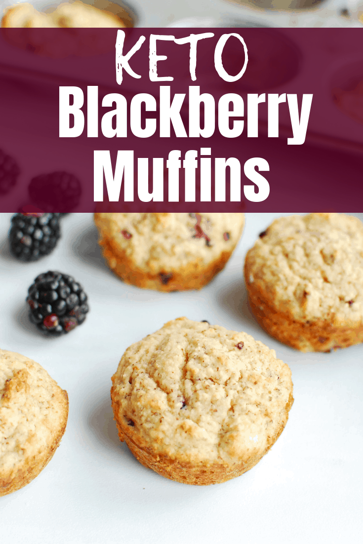 Several keto blackberry muffins and a few blackberries Several keto blackberry muffins and a few blackberries