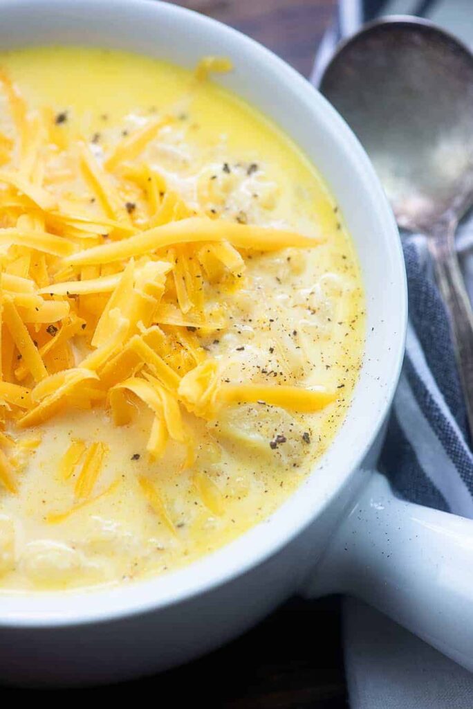 keto cauliflower soup keto cauliflower soup