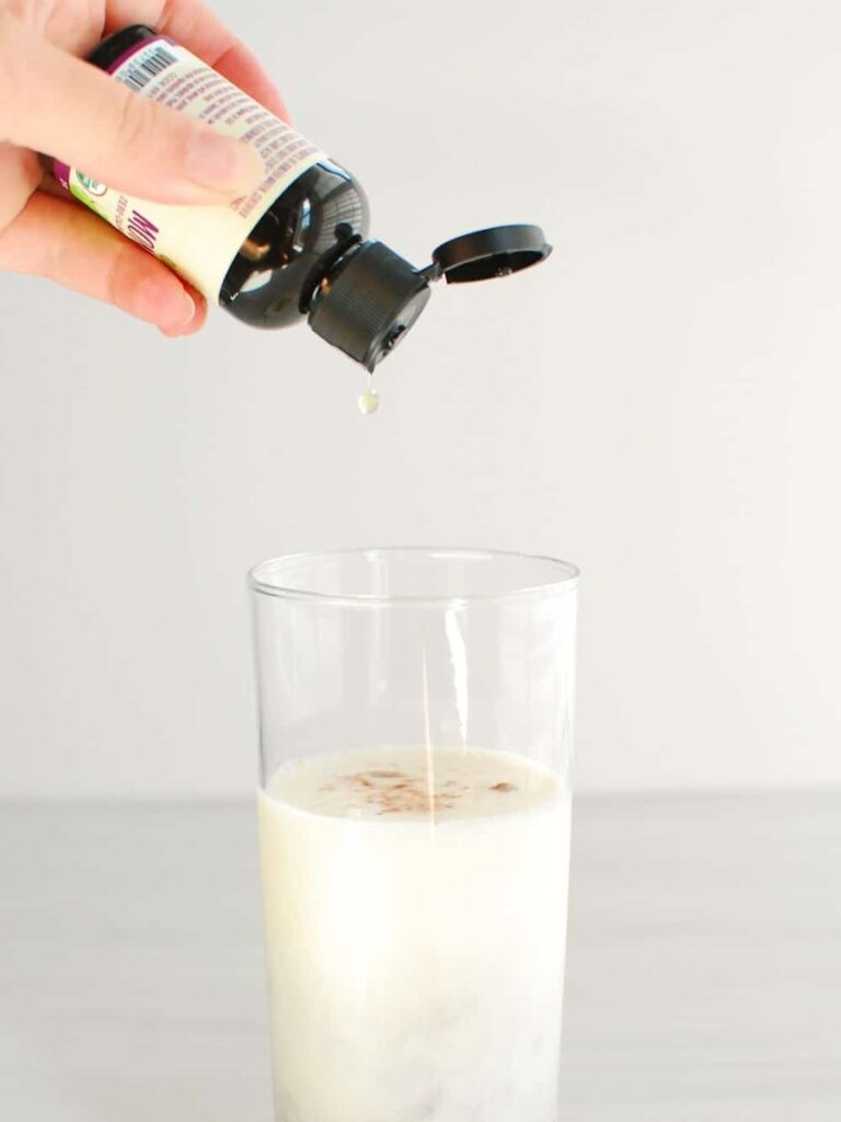 adding monk fruit sweetener to homemade low carb chocolate milk adding monk fruit sweetener to homemade low carb chocolate milk