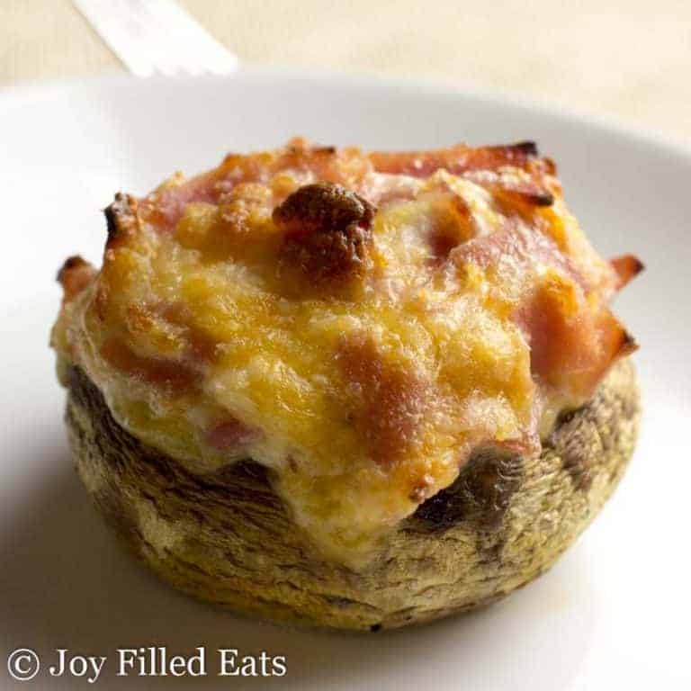 Ham and cheese keto stuffed mushrooms Ham and cheese keto stuffed mushrooms