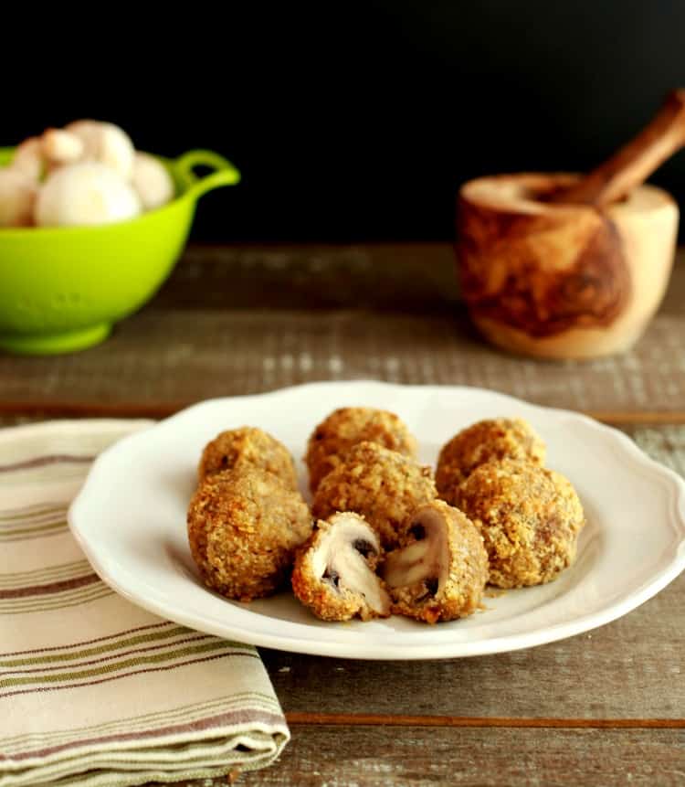 Keto Oven Fried Mushrooms Keto Oven Fried Mushrooms