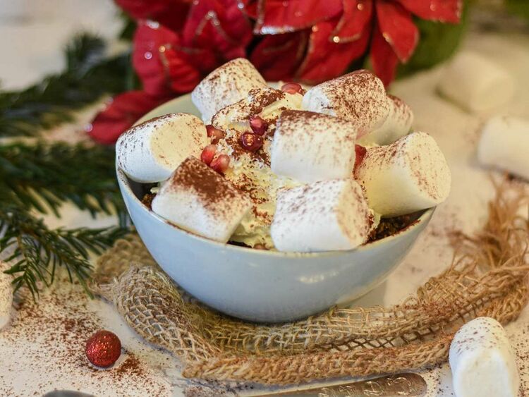 Keto Treat - Keto Marshmallows in a bowl