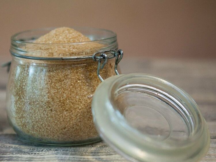 Keto Brown Sugar Recipe in a Jar - Featured Image