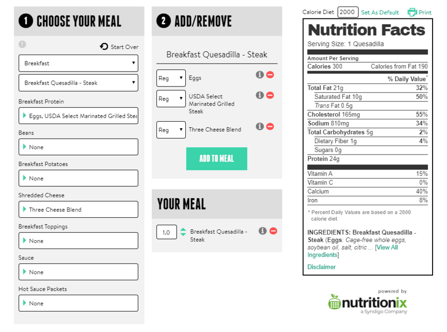 Customized taco bell keto steak quesadilla nutrition facts Customized taco bell keto steak quesadilla nutrition facts