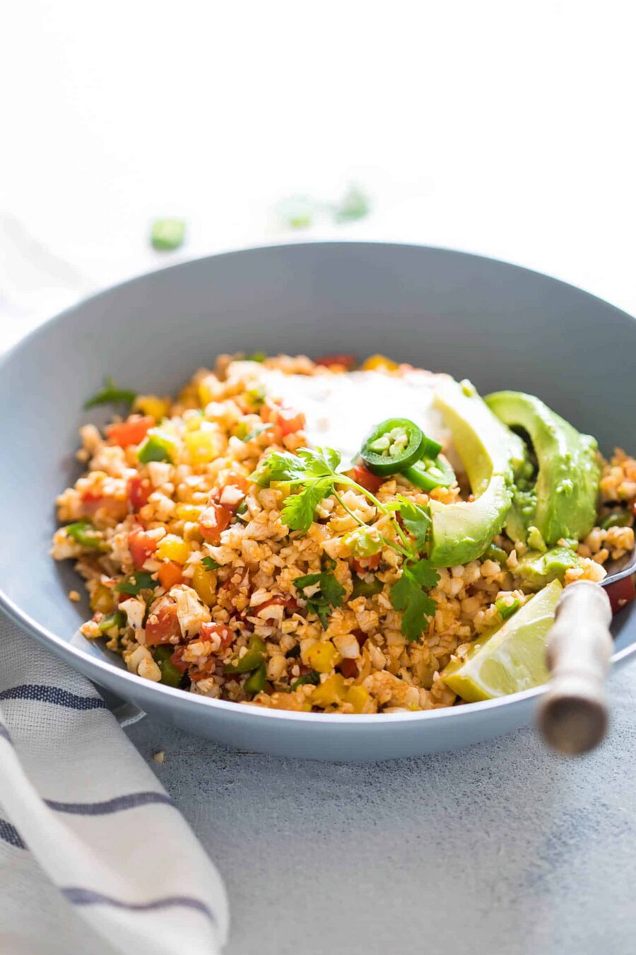 KETO MEXICAN CAULIFLOWER RICE KETO MEXICAN CAULIFLOWER RICE